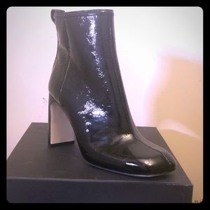 Rag and bone Ellis boot in black patent